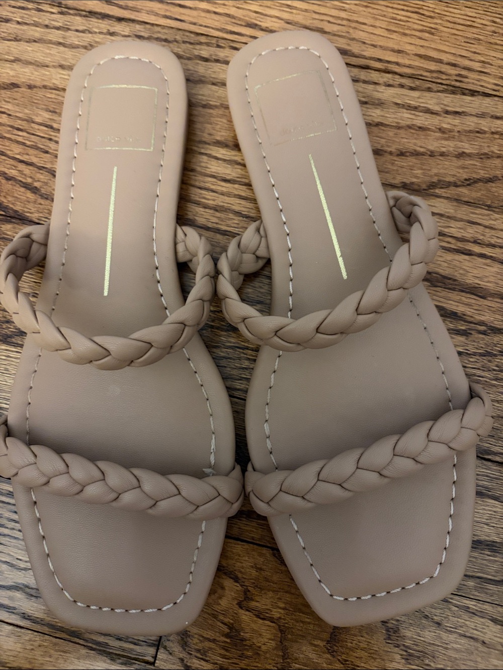 Dolce Vita Women Brown Slip in Sandal - size 9 - Picture 2 of 3